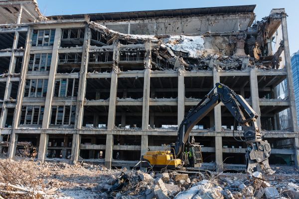 Commercial Building Demolition in Poughkeepsie