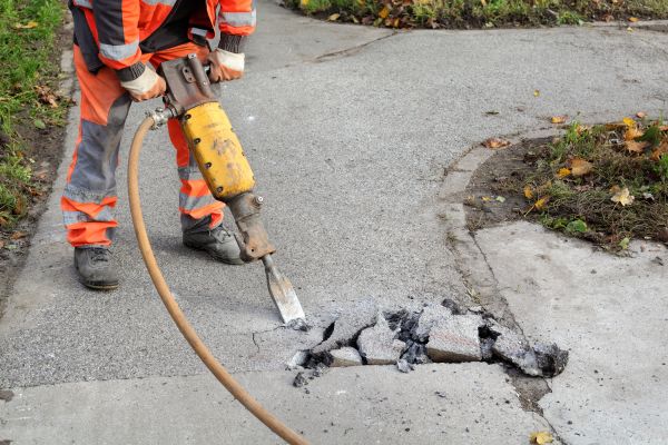 Concrete Sidewalk Removal in Poughkeepsie