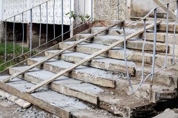 Staircase Demolition in Poughkeepsie